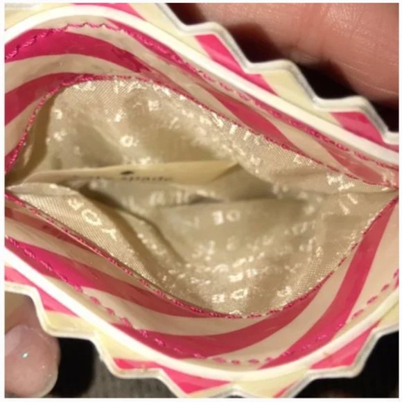 kate spade brighton belle miss penny's confections pink white candy coin purse - Picture 10 of 11